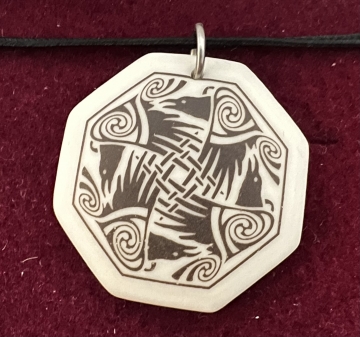 Necklace Pendant Nehalennia (Octagon)